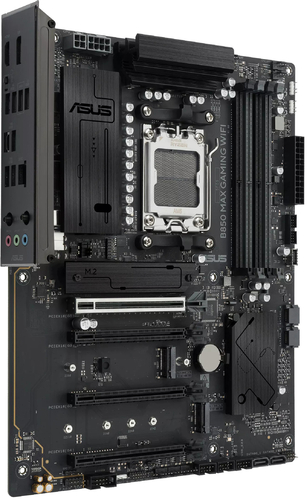 Материнcька плата ASUS B850 MAX GAMING WIFI sAM5 B850 4xDDR5 M.2 HDMI DP ATX