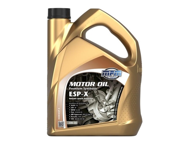 Олива моторна MPM Premium Synthetic ESP-X 5W-30 5л (05005)