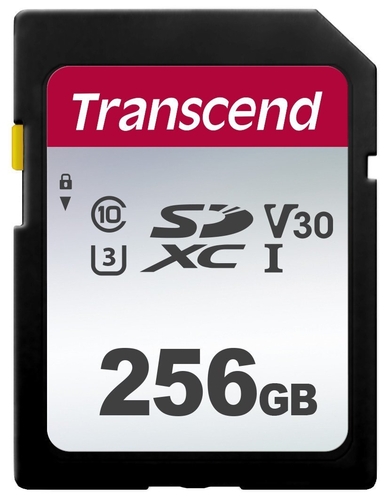 Карта пам'яті Transcend SD 256GB C10 UHS-I  R100/W40MB/s