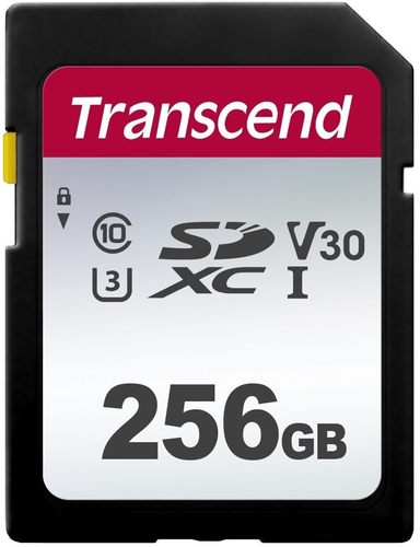 Карта пам'яті Transcend SD 256GB C10 UHS-I  R100/W40MB/s