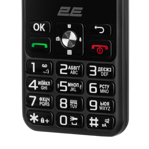 Мобільний телефон 2E E280 2025 2.8" 2SIM, 1500мА•год, чорний