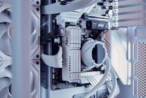 Пам'ять ПК Kingston DDR5  16GB 6000 FURY Beast EXPO Білий
