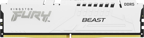 Пам'ять ПК Kingston DDR5  16GB 6000 FURY Beast EXPO Білий