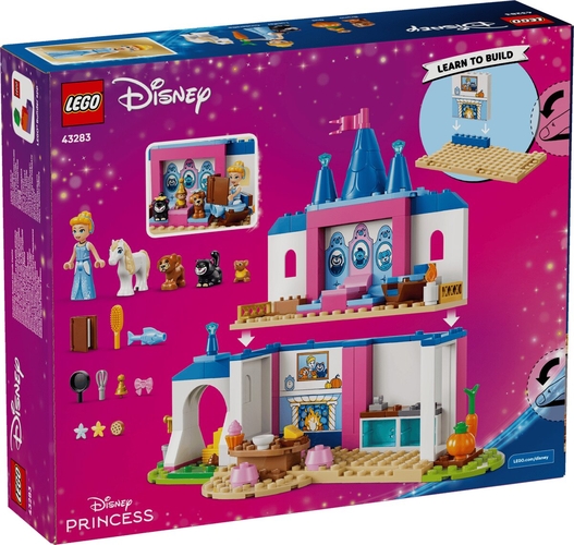 Конструктор LEGO Disney Princess Замок Попелюшки та її друзів-тварин