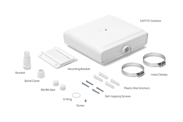 Точка доступу TP-LINK EAP772 OUTDOOR BE11000 1x2.5GE LAN, PoE, Зовнішня