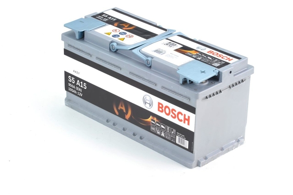 Акумулятор Bosch S5 AGM 12В 105Аг 950А R+ (0 092 S5A 150)
