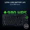 Клавіатура механічна Razer BlackWidow V4 Low-profile TKL HyperSpeed, 87key, Green Switch, USB-A/WL/BT, EN, RGB, чорний