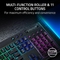 Клавіатура механічна BlackWidow V4 Low-profile HyperSpeed, 104key, Orange Switch, USB-A/WL/BT, EN, RGB, чорний