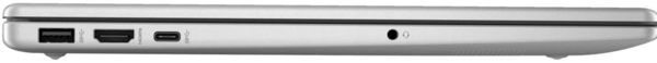 Ноутбук HP 15-fd0113ua 15.6" FHD IPS AG, Intel 3-1315U, 8GB, F512GB, UMA, DOS, сріблястий