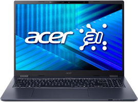 Ноутбук Acer TravelMate TMP416-74 16" WUXGA IPS, Intel U5-225H, 16GB, F512GB, UMA, Lin, синій