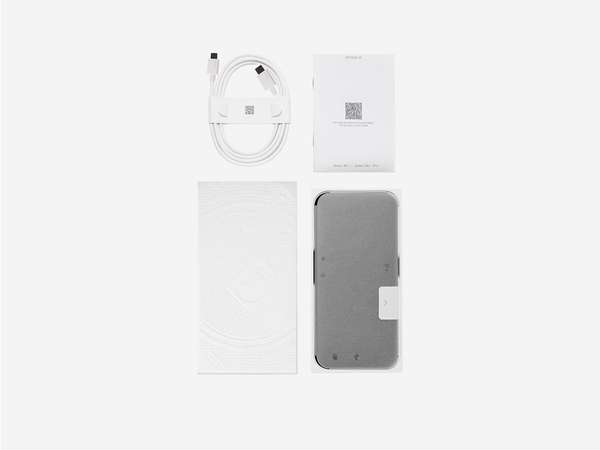 Смартфон Nothing Phone (3a) 6.77" 12/256ГБ, 2SIM, 5000мА•год, чорний