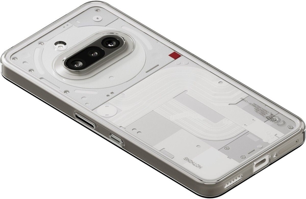Смартфон Nothing Phone (3a) 6.77" 12/256ГБ, 2SIM, 5000мА•год, білий