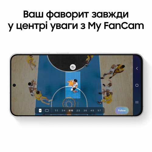 Смартфон Samsung Galaxy S26 FE 5G (S741) 6.7' 8/512ГБ, 2SIM, 4900мА•год, зелений світлий