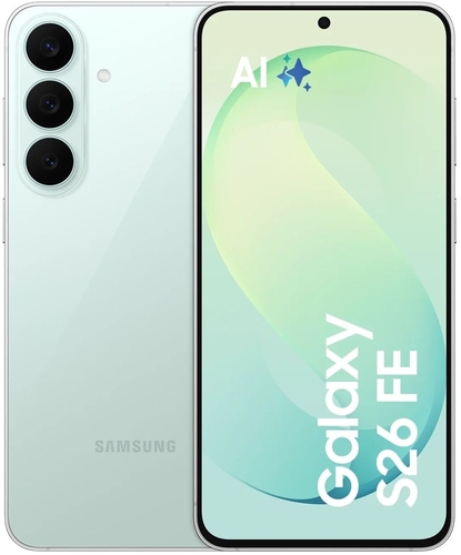 Смартфон Samsung Galaxy S26 FE 5G (S741) 6.7' 8/512ГБ, 2SIM, 4900мА•год, зелений світлий