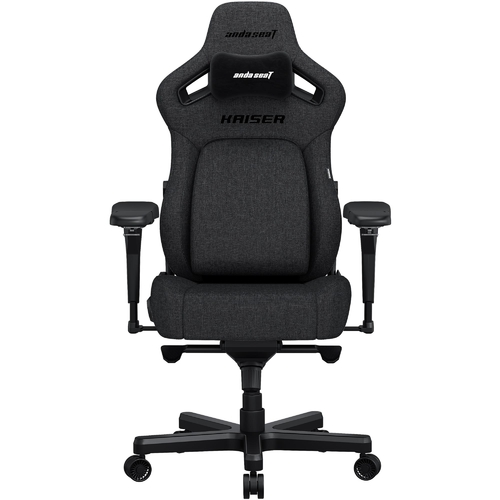 Кресло для геймеров Anda Seat Kaiser 4 Size L Dark Grey Fabric (AD12YDDC-L-20-GB-CF)