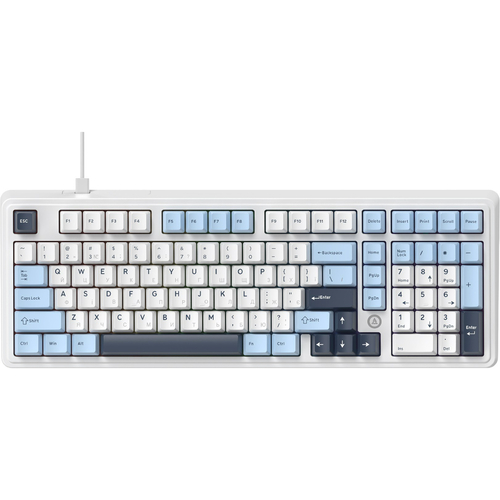 Клавиатура Ajazz AK980 Max Magnetic Switch Blue/White/Dark Blue (AK980-MAX-M-BWDB)