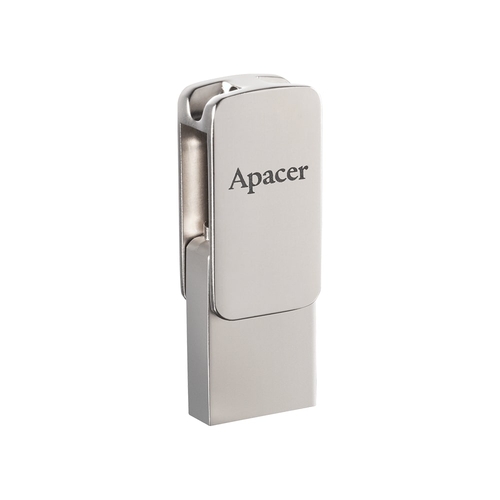 Флеш-накопитель USB3.2 64GB Apacer AH181 Silver (AP64GAH181S-1)