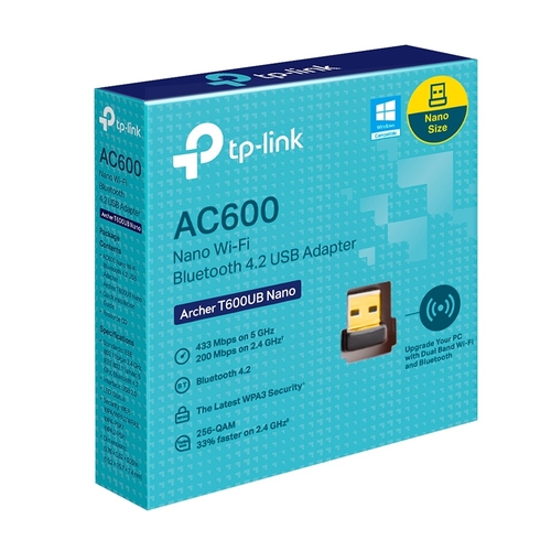 Беспроводной адаптер TP-Link Archer T600UB Nano