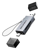 Кардридер Cabletime USB3.0 A + USB Type-C, SD/TF, 5Gbps (CD40G)