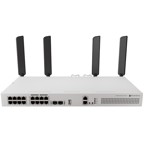 Коммутатор MikroTik CRS418-8P-8G-2S+5axQ2axQ-RM