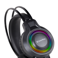 Гарнитура СolorWay GlowCore RGB Black (CW-HPG02BK)