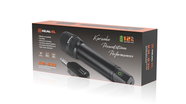 Микрофон REAL-EL KM-830