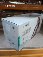 Масажер NAIPO Shoulder & Neck Massager with Shiatsu Kneading Massage and Heat з підігрівом для шиї з функціями масажу Шиатцу та 3D-обертанням; модель - MGS-150DC — пошкоджена упаковка (лот 347139)