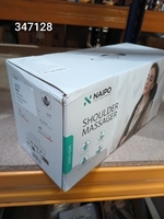 Масажер NAIPO Shoulder & Neck Massager with Shiatsu Kneading Massage and Heat з підігрівом для шиї з функціями масажу Шиатцу та 3D-обертанням; модель - MGS-150DC — пошкоджена упаковка (лот 347128)