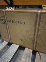 Масажер - крісло-гойдалка NAIPO Massage Rocking Chair для спіни з підігрівом, вібрацією та додатковою функцією масажу Шиатцу; модель - MGC-2300P — пошкоджена упаковка (лот 342411)