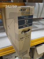 Монітор 27" VG270UX1BMIIPX UM.HV0EE.105 ACER — пошкоджена упаковка (лот 342753)