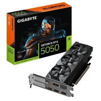 Видеокарта GF RTX 5050 8GB GDDR6 Low Profile OC Gigabyte (GV-N5050OC-8GL)