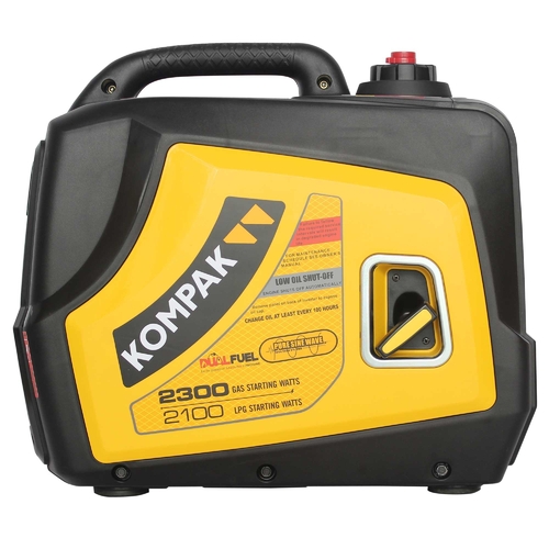 Генератор газ+бензиновый инверторный Kompak KGG20Ei-DF