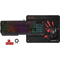 Комплект (клавиатура, мышь) Bloody B1700 Black