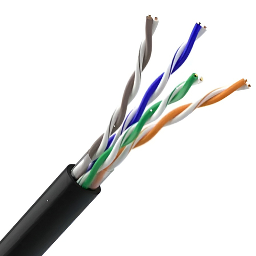 Кабель для внешней прокладки OK-Net КПП-ВП (100) UTP, CAT5e, 4х2х0.49,бухта 305м (7933119)