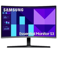 Монитор Samsung 27" Essential S3 S27D390G (LS27D390GAIXCI) VA Black Curved 100Hz
