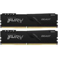 Модуль памяти DDR4 2x16GB/3600 Kingston Fury Beast Black (KF436C18BBK2/32)