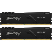 Модуль памяти DDR4 2x8GB/3200 Kingston Fury Beast Black (KF432C16BBK2/16)