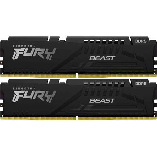 Модуль памяти DDR5 2x32GB/6000 Kingston Fury Beast Black (KF560C30BBEK2-64)
