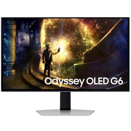 Монитор Samsung 27" Odyssey G6 LS27DG612S (LS27DG612SIXUA) OLED Silver 240Hz