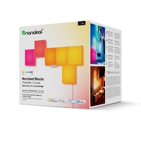 Умные световые панели Nanoleaf Blocks Squares Smarter Kit с поддержкой HomeKit и Matter, 6 шт. (N8100K02-6BS)
