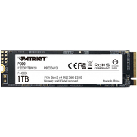 Накопитель SSD 1TB Patriot P300 M.2 2280 PCIe 3.0 x4 NVMe TLC (P300P1TBM28)