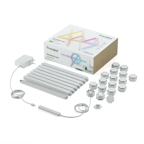 Умная система освещения Nanoleaf Lines Starter Kit Apple HomeKit, 15 шт. (NL59-K-6002LW-15PKEU)
