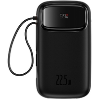 Универсальная мобильная батарея Baseus Qpow2 20000mAh 22.5W Black (P10055002113-00)
