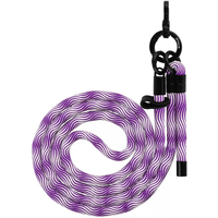 Ремешок для смартфона Proove Twist Spiral Cross-Body Strap Purple/White (PSBSUNSP1551)