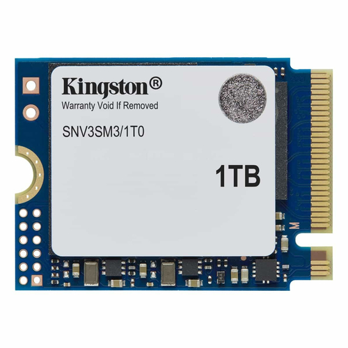 Накопитель SSD 1TB Kingston NV3 M.2 2230 PCIe Gen4.0 x4 NVMe 3D NAND (SNV3SM3/1T0)