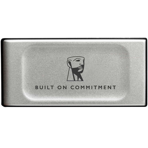 Накопитель внешний SSD Portable USB 1.0ТB Kingston XS2000 BoC Silver (SXS2000/1000GA)