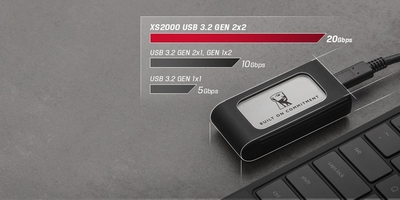 Накопитель внешний SSD Portable USB  500GB Kingston XS2000 BoC Silver (SXS2000/500GA)