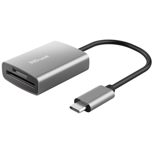 Картридер Trust Dalyx Aluminium USB Type-C (24136)