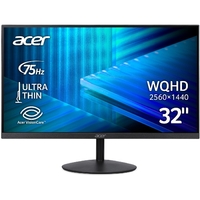 Монитор Acer 31.5" SB322QUAbmiipx (UM.JS2EE.A18) IPS Black