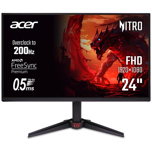 Монитор Acer 23.8" VG240YX1bmiipx (UM.QV0EE.101) IPS Black 200Hz